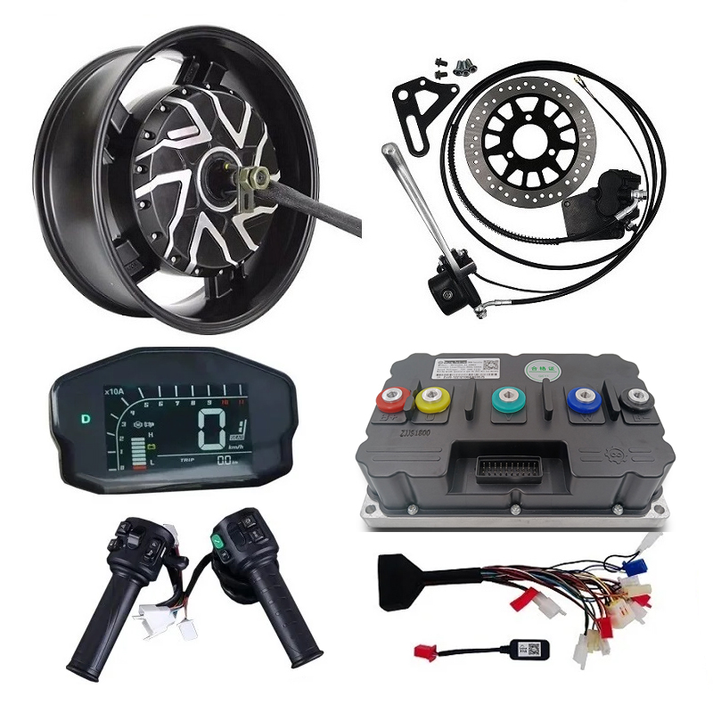 Fardriver Nd72850 Controller - QSMOTOR 12KW 96V 6.0x17 inch elektrische