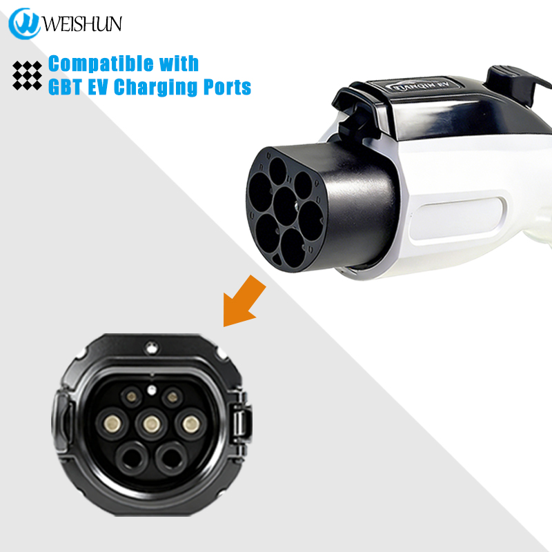 IEC62196 Type 2 naar GBT 7KW 2 - Ev Charger Type 2 22Kw 32A 3 Phase recensie en prijs